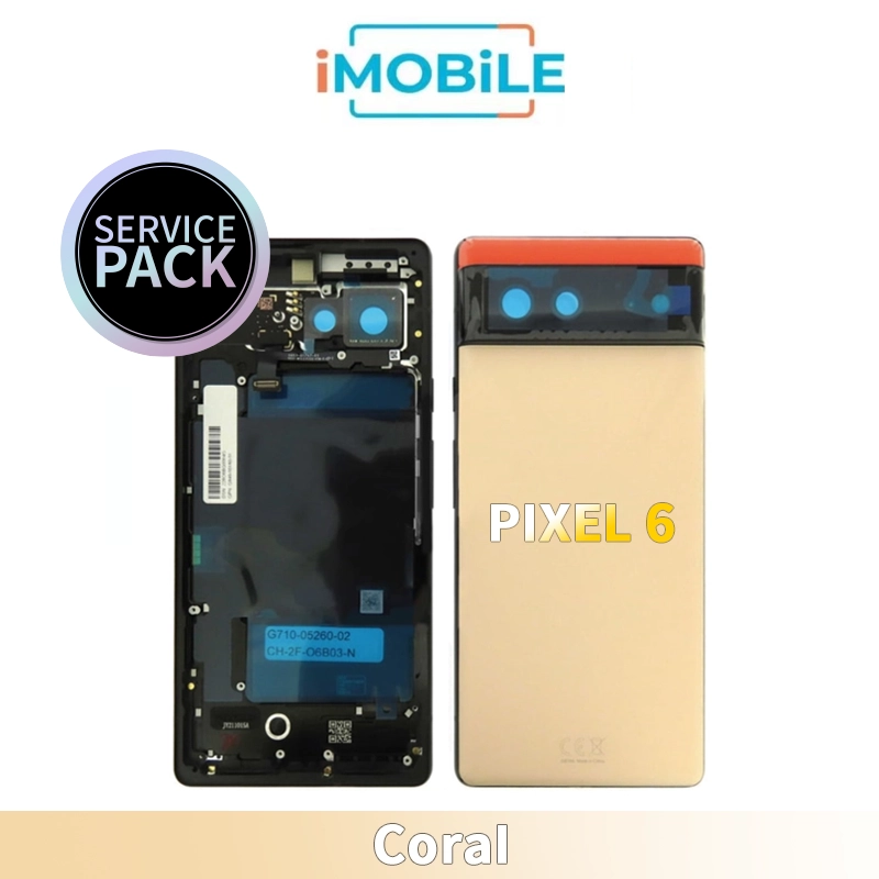 Google Pixel 6 Back Housing [Coral] Service Pack