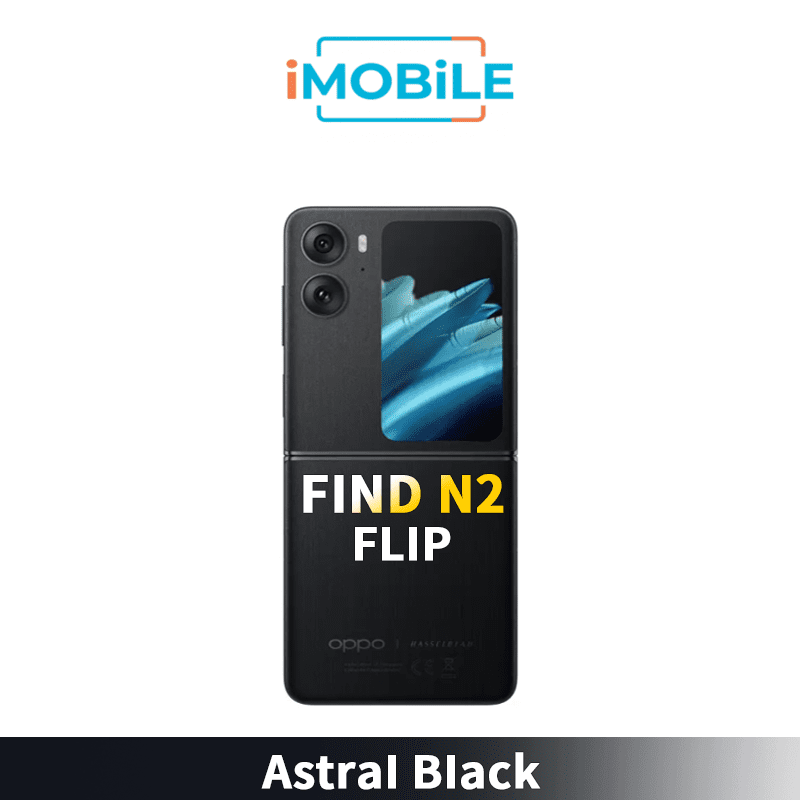 OPPO Find N2 Flip 5G back cover [Astral Black]