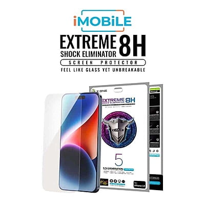 X-One Extreme Shock Eliminator Screen Protector, iPhone 16 Pro