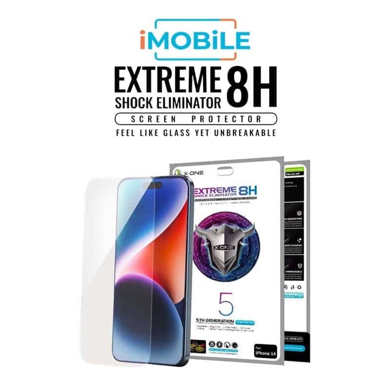 X-One Extreme Shock Eliminator Screen Protector, iPhone 16 Pro