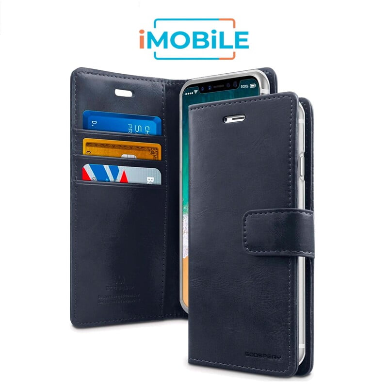 Mercury Blue Moon Diary Wallet Case, iPhone 14 Pro