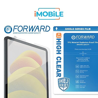 FORWARD [Explosion-Proof] 13" High Clear Tablet Hydrogel Film for FORWARD Cutting Machine [20pc]