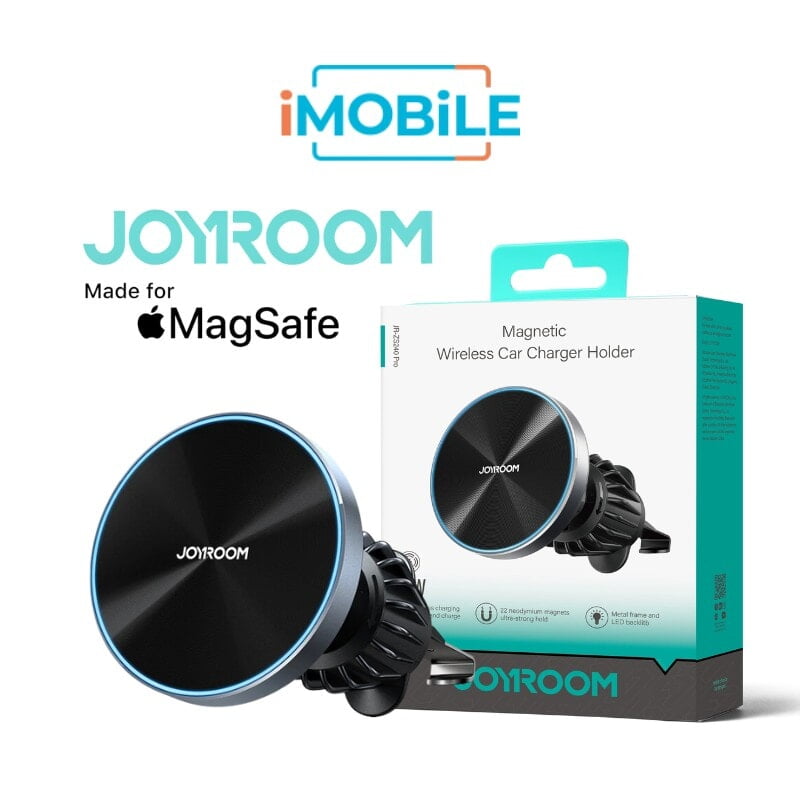 JoyRoom JR-ZS240 Pro 15W MagSafe Wireless Charge Car Mount Phone Holder (Air Vent)