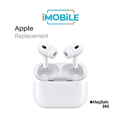 AirPods Pro (2nd generation) with MagSafe Charging Case (USB‑C) [Apple Replacement]