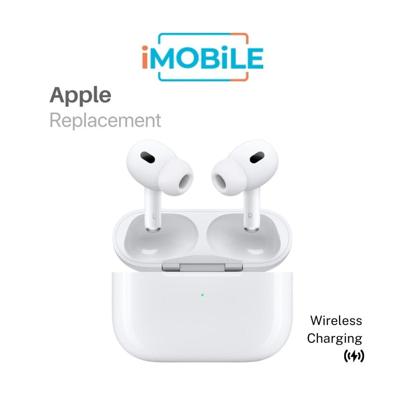 AirPods Pro (2nd generation) with Wireless Charging Case (Lightning) [Apple Replacement]