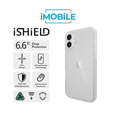 iShield Crystal Palace Clear Case for iPhone 16 Plus