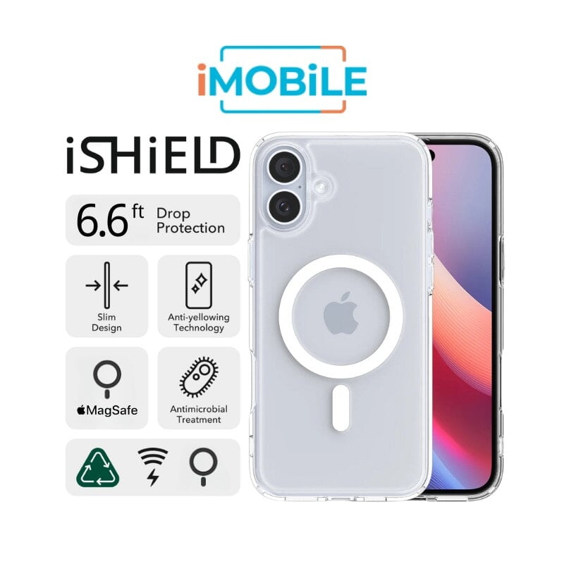 iShield [MagSafe] Crystal Palace Clear Case for iPhone 16 Plus