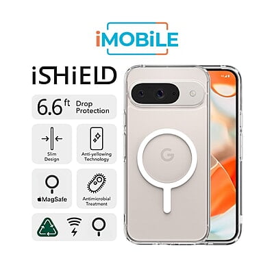 iShield [MagSafe] Crystal Palace Clear Case for Google Pixel 9 / 9 Pro