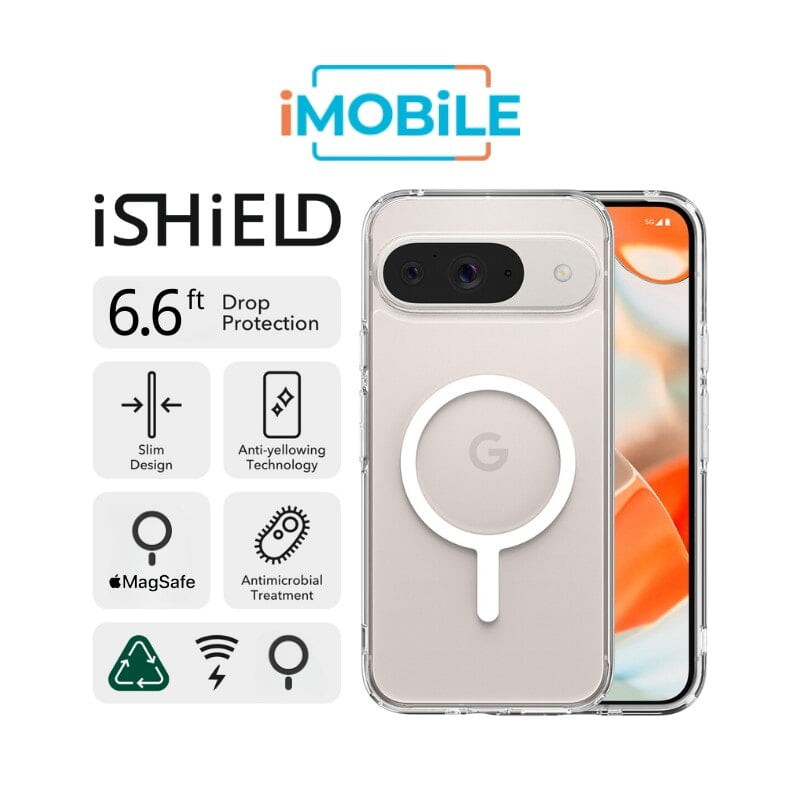 iShield [MagSafe] Crystal Palace Clear Case for Google Pixel 9 / 9 Pro