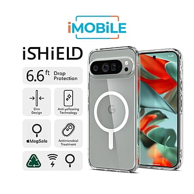 iShield [MagSafe] Crystal Palace Clear Case for Google Pixel 9 Pro XL