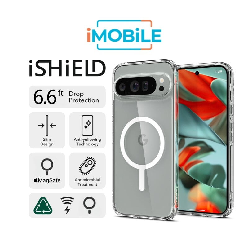 iShield [MagSafe] Crystal Palace Clear Case for Google Pixel 9 Pro XL