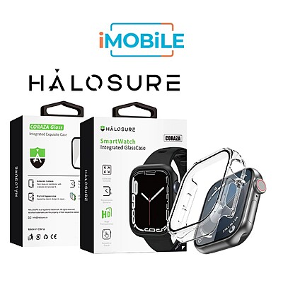 Halosure Coraza Clear Transparent Protective Case for Apple Watch, s10, 46mm