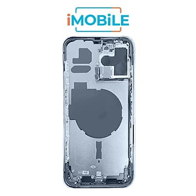 iPhone 13 Pro Max Compatible Back Housing [No Small Parts] [Blue]