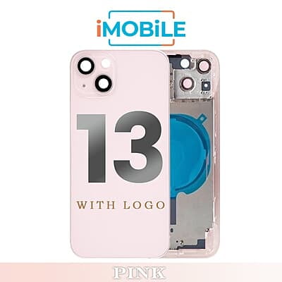 iPhone 13 Compatible Back Housing [No Small Parts] [Pink]