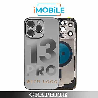 iPhone 13 Pro Compatible Back Housing [No Small Parts] [Graphite]