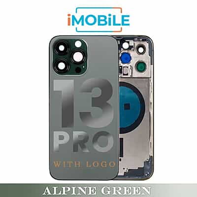 iPhone 13 Pro Compatible Back Housing [No Small Parts] [Alpine Green]