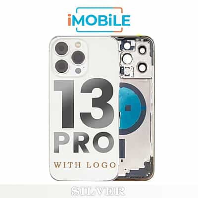 iPhone 13 Pro Compatible Back Housing [No Small Parts] [Silver]