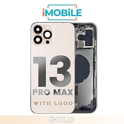 iPhone 13 Pro Max Compatible Back Housing [No Small Parts] [Gold]