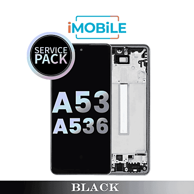 Samsung Galaxy A53 5G (A536) LCD Touch Digitizer Screen [Service Pack] [Black] GH82-28024A GH97-28025A GH82-28025A