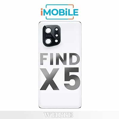 OPPO Find X5 Compatible Back Cover [White]