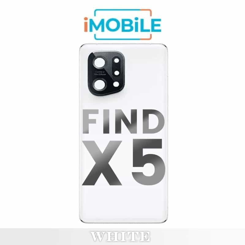 OPPO Find X5 Compatible Back Cover [White]