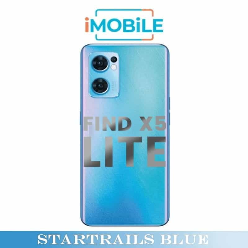 OPPO Find X5 Lite Compatible Back Cover [Startrails Blue]