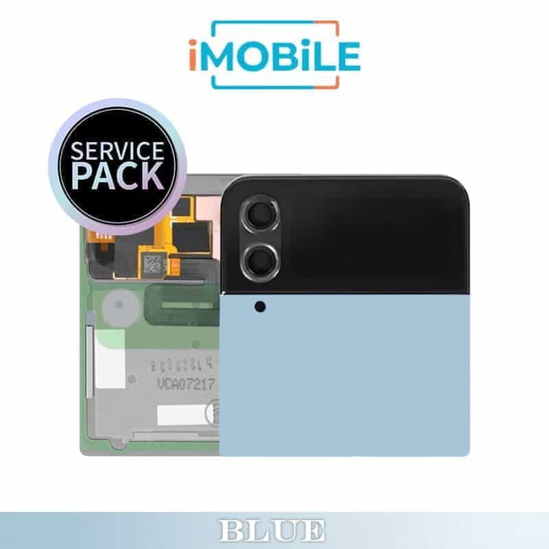 Samsung Galaxy Z Flip 4 5G (F721) Outer Sub LCD Screen [Service Pack] [Blue] GH97-27947D