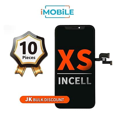 iPhone XS (5.8 Inch) Compatible LCD Touch Digitizer Screen [JK Incell] [10 Pack]