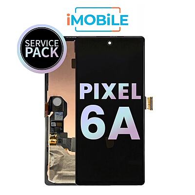 Google Pixel 6A Compatible LCD Touch Digitizer Screen [Service Pack] G949-00239-01