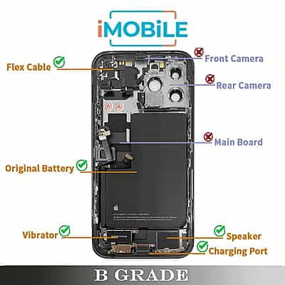 iPhone 13 Pro Max Compatible Back Housing [Original] [B Grade]