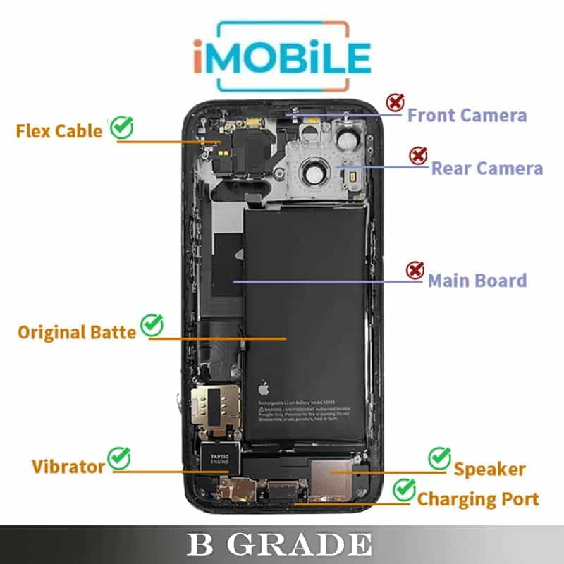 iPhone 13 Compatible Back Housing [Original] [B Grade]