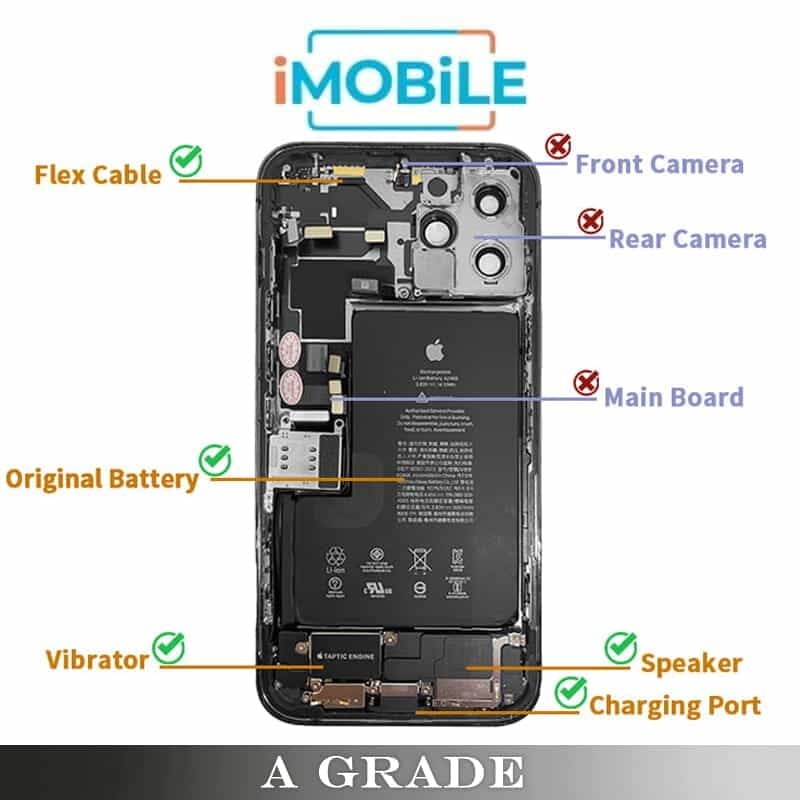 iPhone 12 Pro Max Compatible Back Housing [Original] [A Grade]