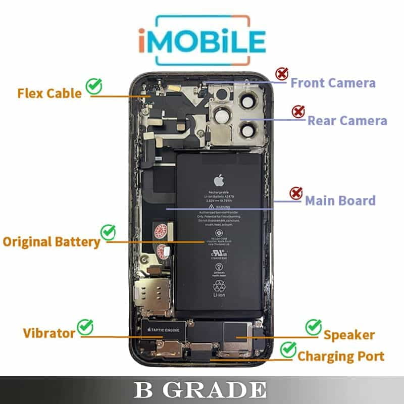 iPhone 12 Pro Compatible Back Housing [Original] [B Grade]