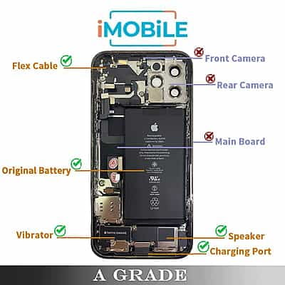 iPhone 12 Pro Compatible Back Housing [Original] [A Grade]