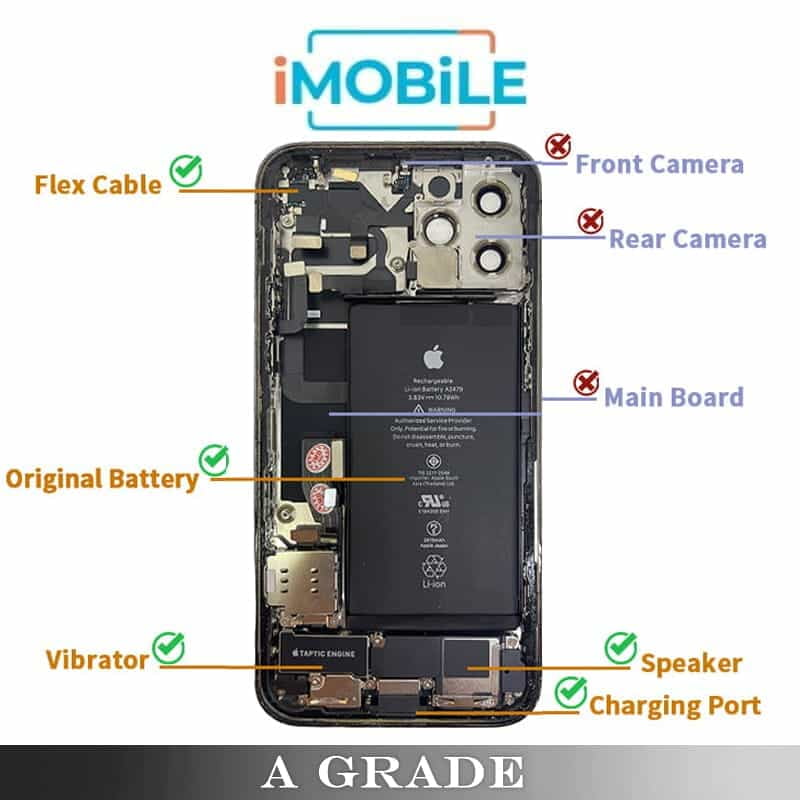 iPhone 12 Pro Compatible Back Housing [Original] [A Grade]