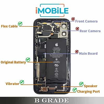 iPhone 12 Mini Compatible Back Housing [Original] [B Grade]