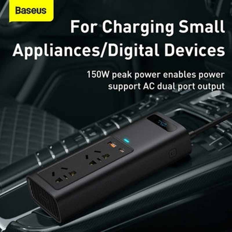 Baseus [CRNBQ-A01] 150W In-car Inverter