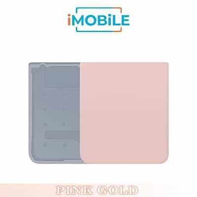 Samsung Galaxy Z Flip 4 (F721) High Quality Back Cover [Pink Gold]