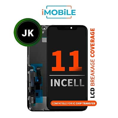 iPhone 11 (6.1 Inch) Compatible LCD Touch Digitizer Screen [JK Incell - Transplant IC]