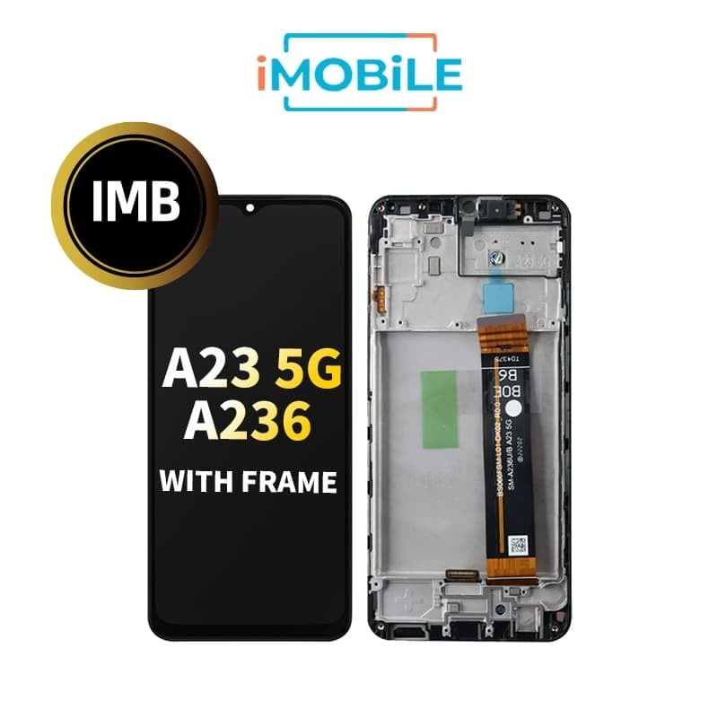 Samsung A23 5G A236 LCD Touch Digitize Screen With Frame [IMB]