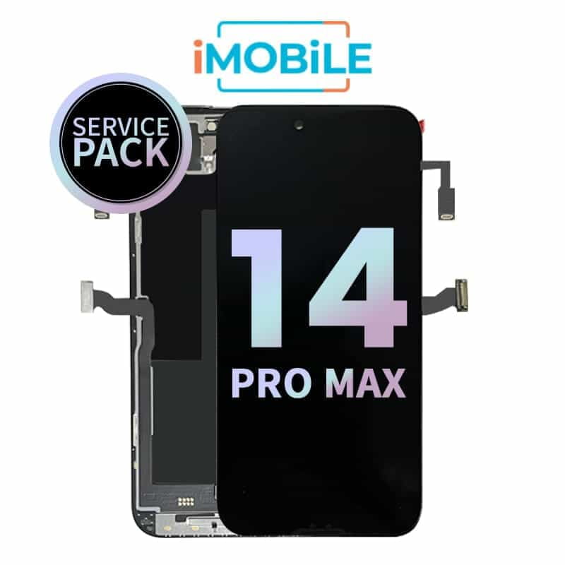 iPhone 14 Pro Max (6.7 Inch) Compatible LCD (Soft OLED) Touch Digitizer Screen [Service Pack]