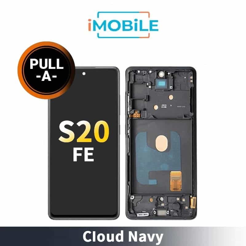 Samsung Galaxy S20 FE (G781B) LCD Touch Digitizer Screen [Secondhand Original] [Cloud Navy]