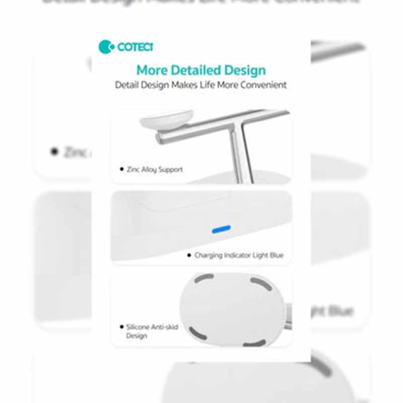 COTECi [WS-39] 3 in 1 Magsafe Wireless Charger, 23W