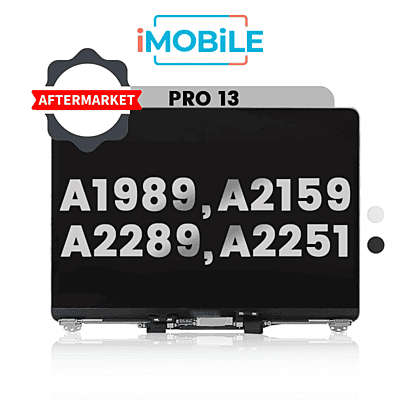 MacBook Pro 13" A1989 (2018-2019) A2159 (2019) A2289 (2020) A2251 (2020) Complete Lcd Display Assembly [Aftermarket]