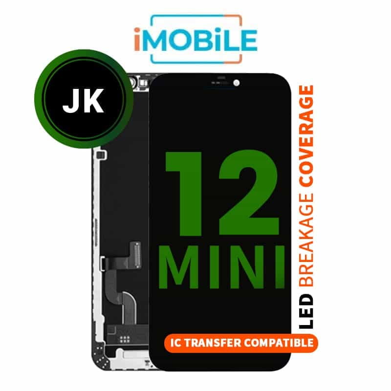 iPhone 12 Mini (5.4 Inch) Compatible LCD / HOLED / Soft OLED Touch Digitizer Screen [JK]