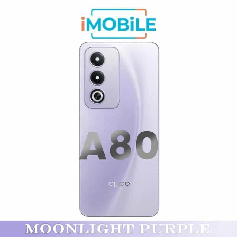 OPPO A80 Compatible Back Cover [Moonlight Purple]