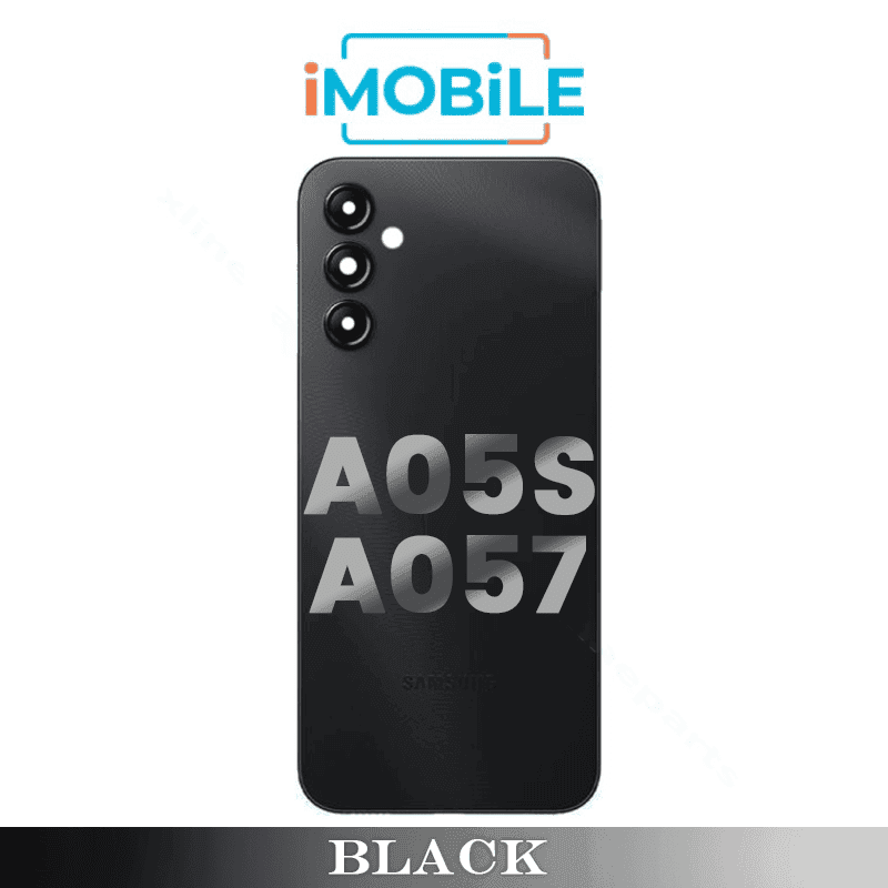 Samsung Galaxy A05s A057 Back Cover with Camera Lens [Black]