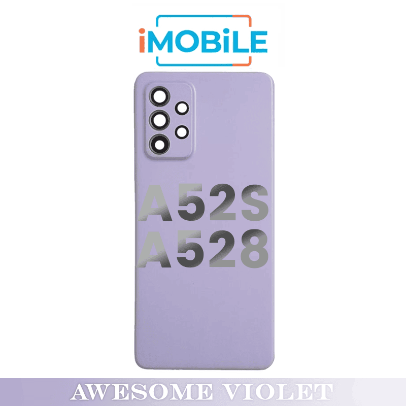 Samsung Galaxy A52s A528 5G Back Cover with Camera Lens [Awesome Violet]