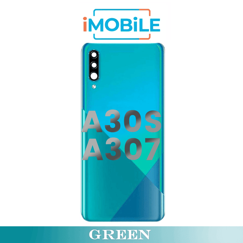 Samsung Galaxy A30s A307 Back Cover with Camera Lens [Green]