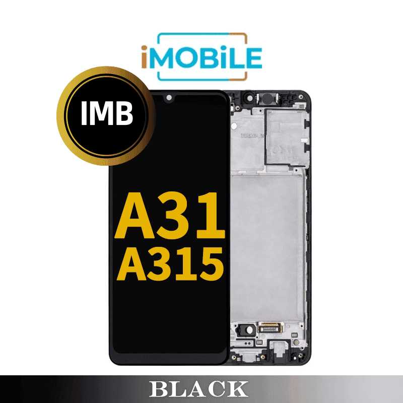 Samsung Galaxy A31 A315 LCD Digitizer Screen [IMB] [Black]